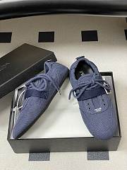 Prada Collapse canvas sneakers navy - 6