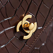 Chanel maxi brown bag size 22x38x16cm - 6