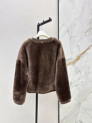 Loewe Fur cardigan brown  - 6