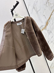 Loewe Fur cardigan brown  - 4