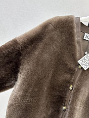 Loewe Fur cardigan brown  - 3